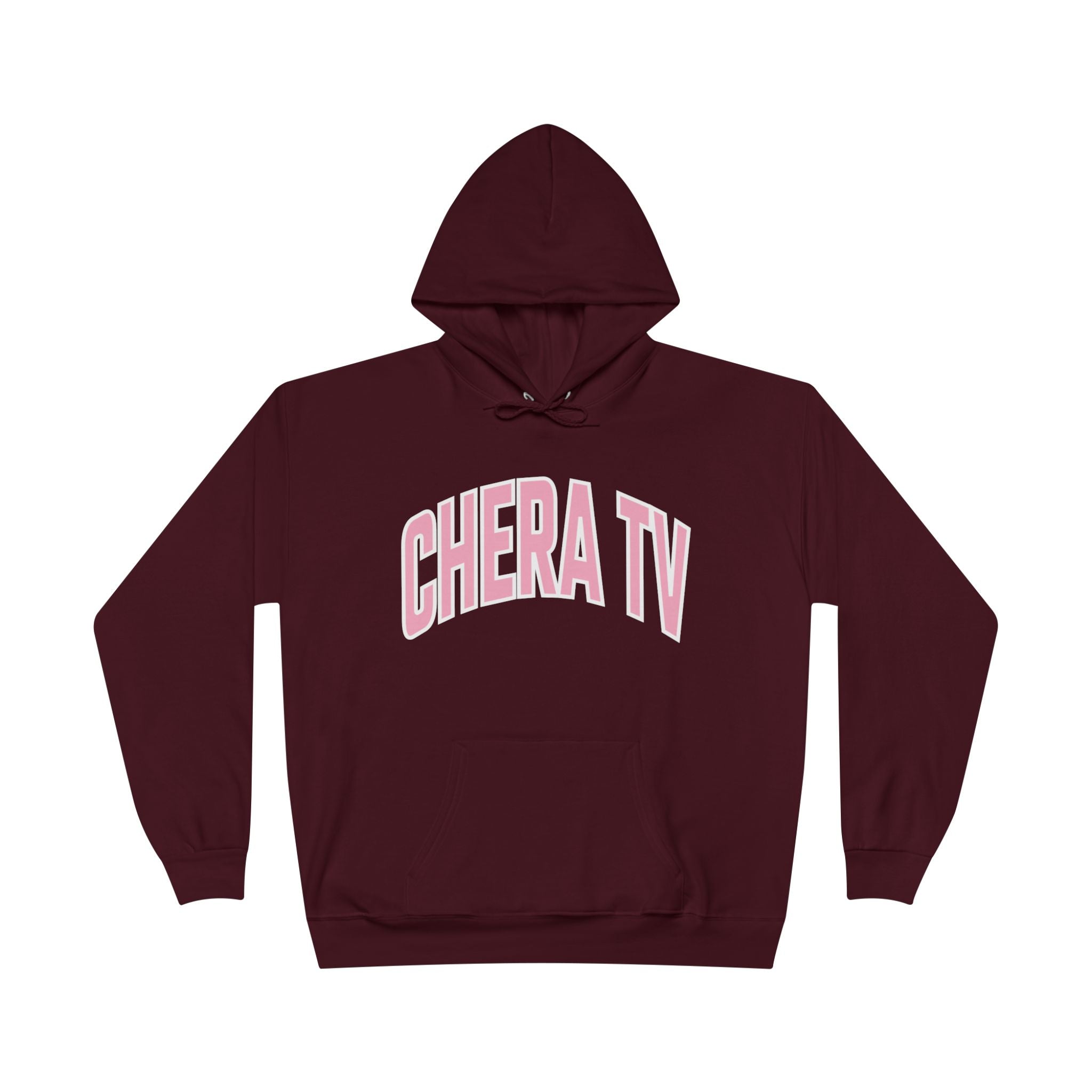 Chera TV Pink Wordmark Hoodie