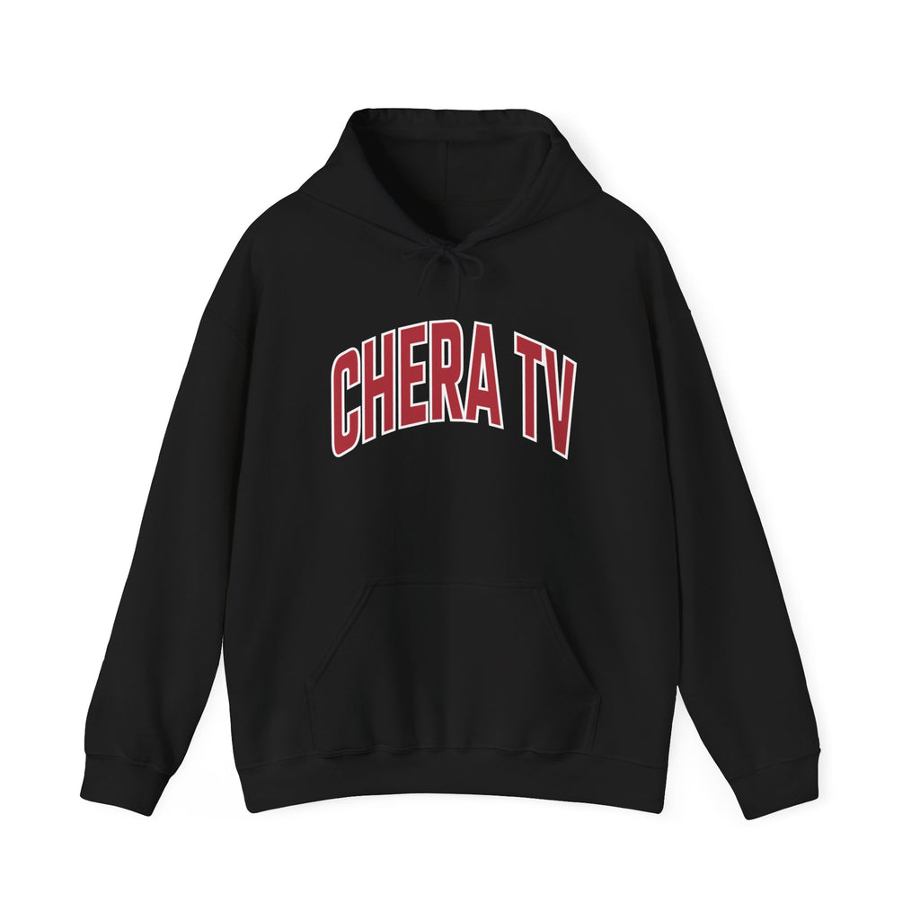 CHERA TV Red Wordmark Hoodie