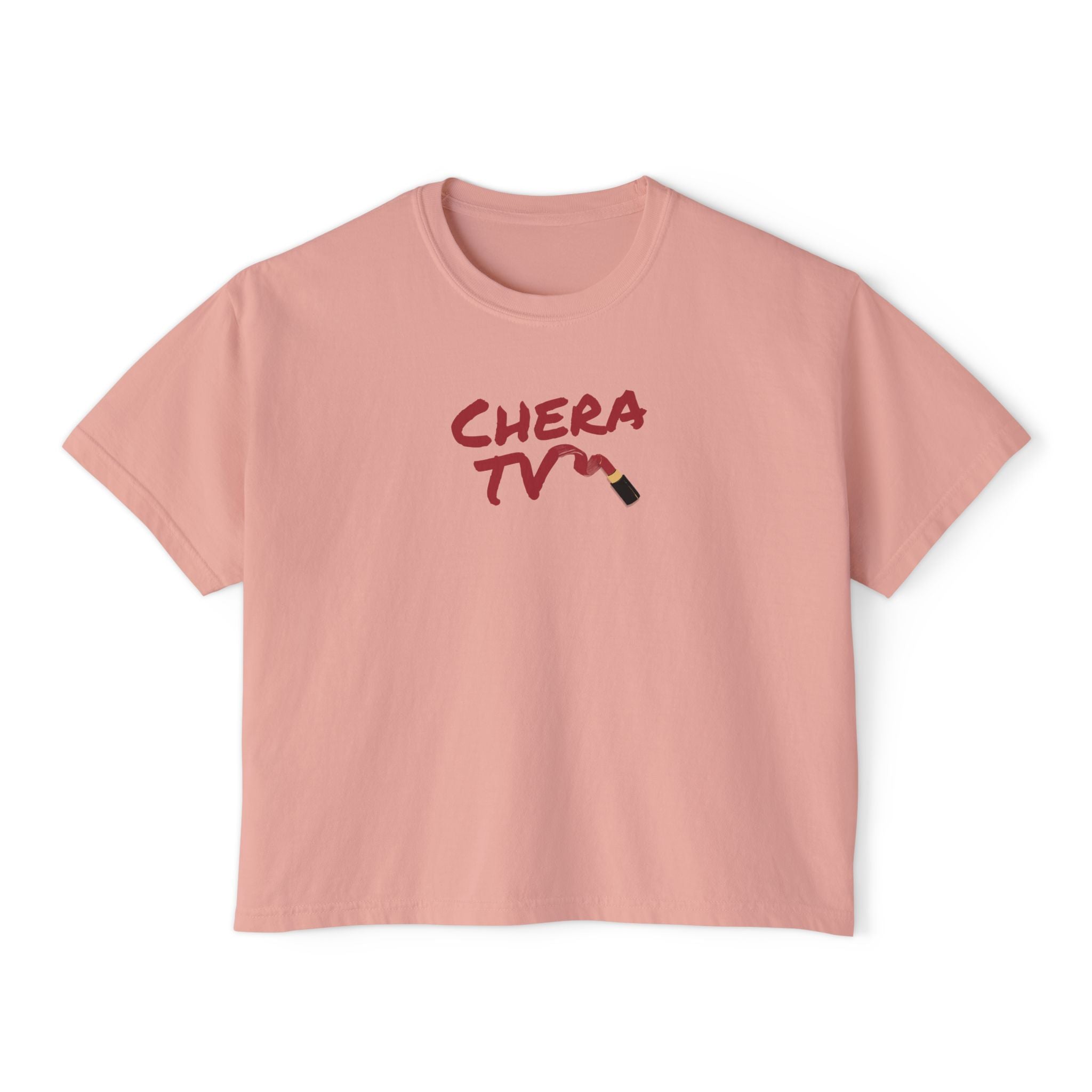 Chera TV Lipstick Boxy Tee