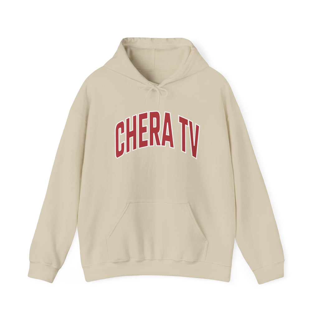 CHERA TV Red Wordmark Hoodie