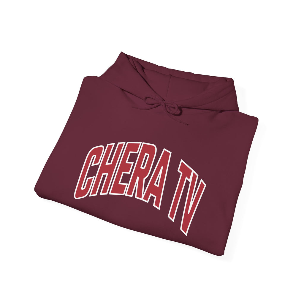 CHERA TV Red Wordmark Hoodie