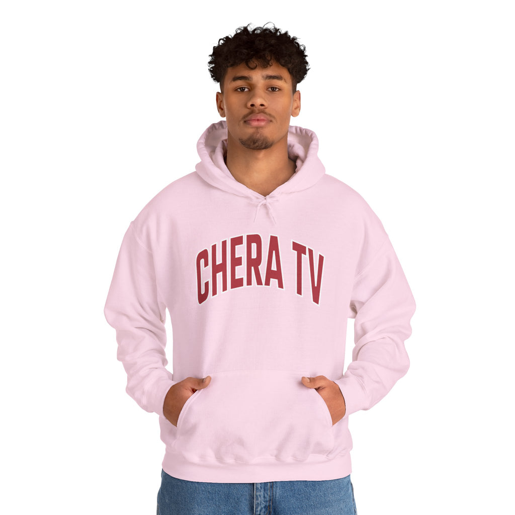 CHERA TV Red Wordmark Hoodie