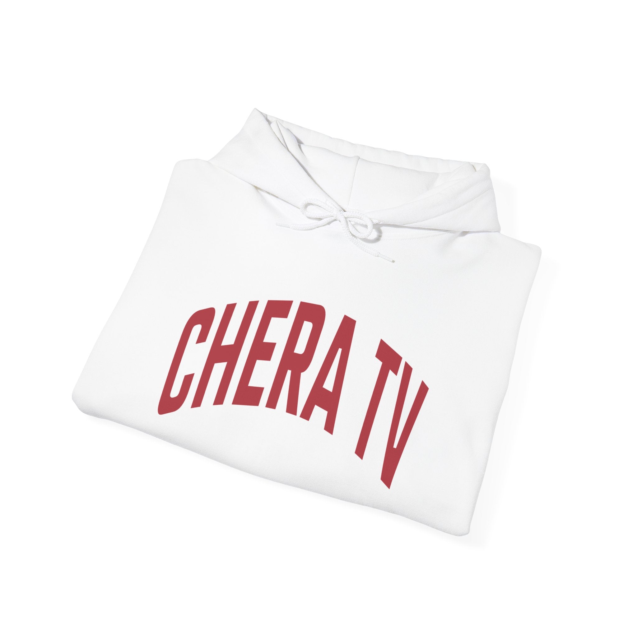 CHERA TV Red Wordmark Hoodie