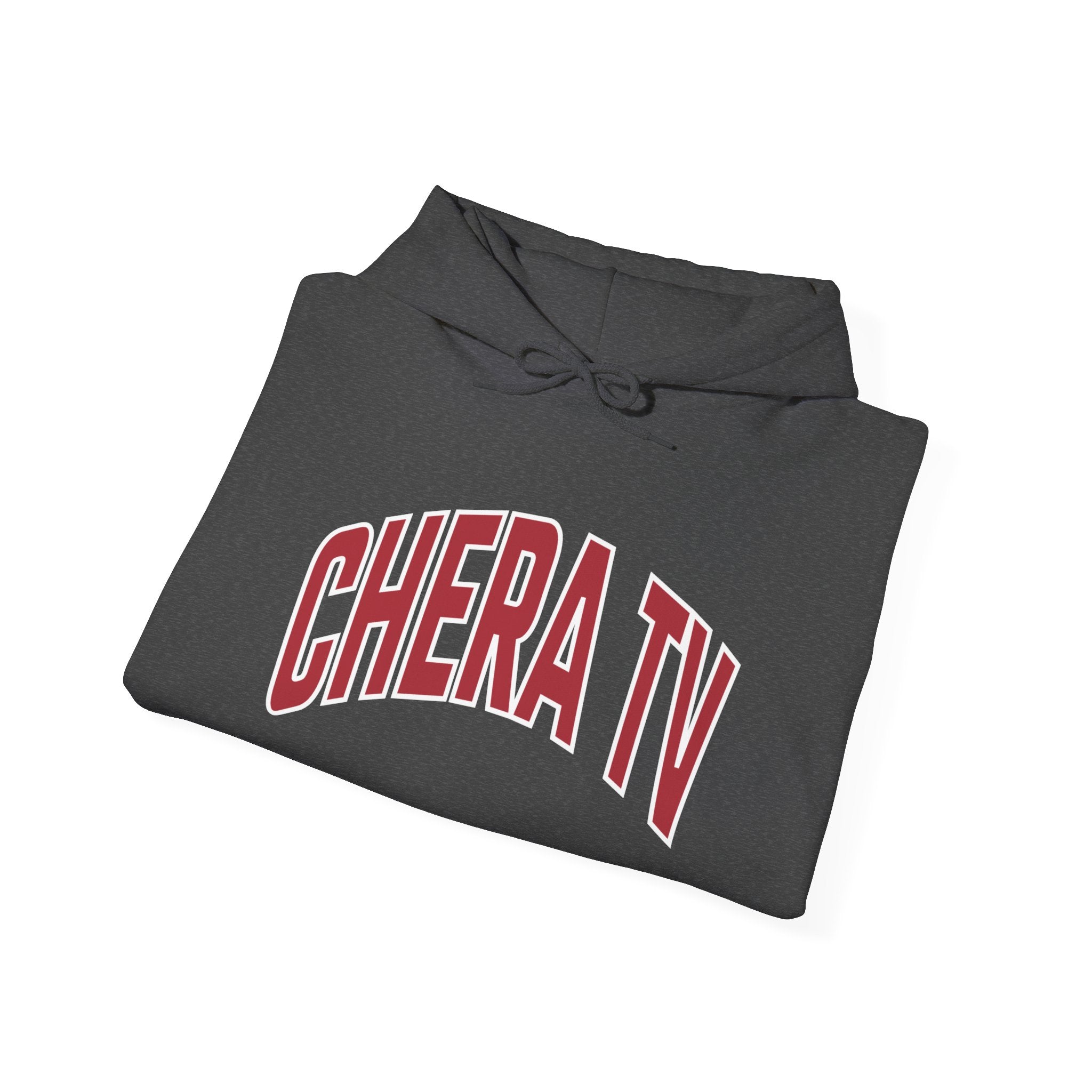 CHERA TV Red Wordmark Hoodie