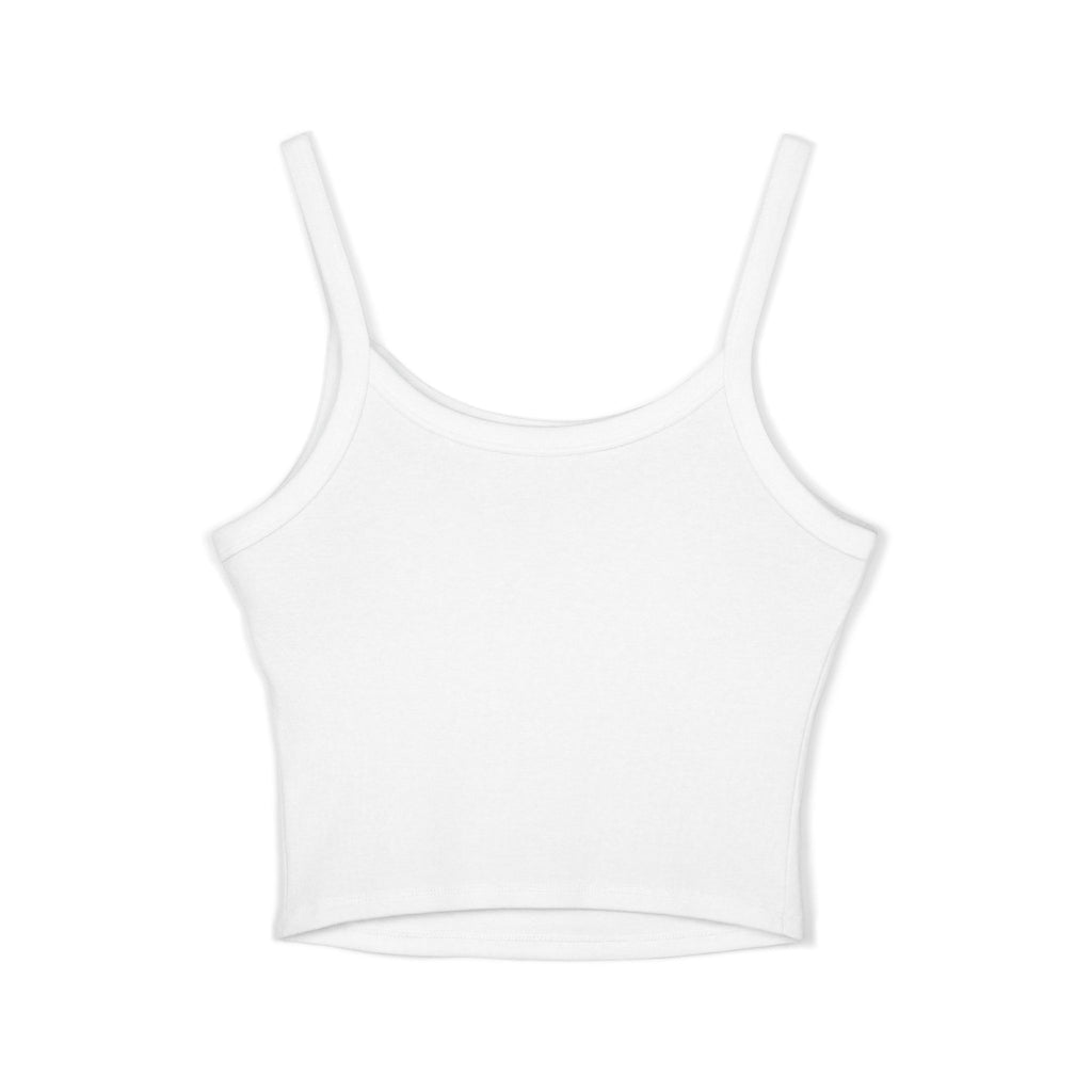 To Her Beat White Tank Top