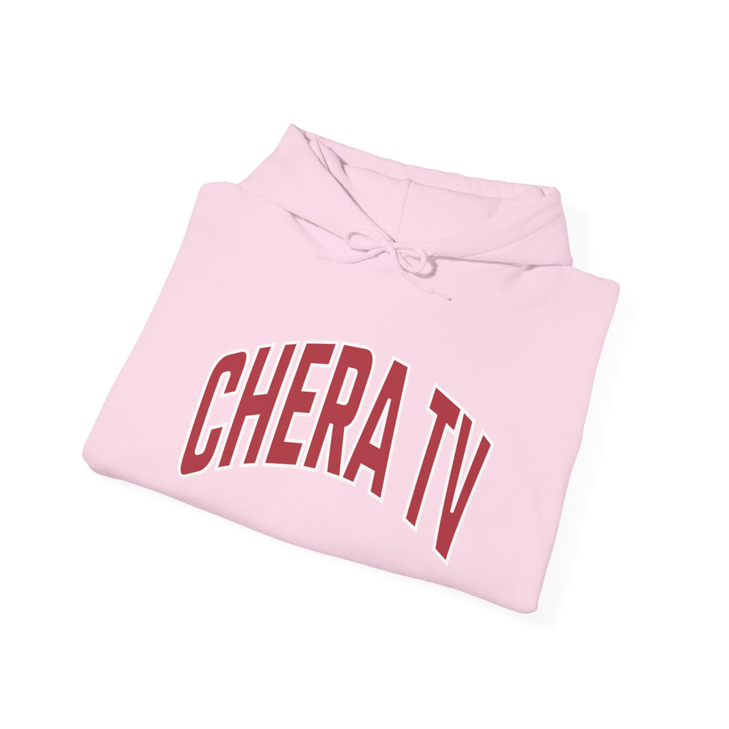 CHERA TV Red Wordmark Hoodie