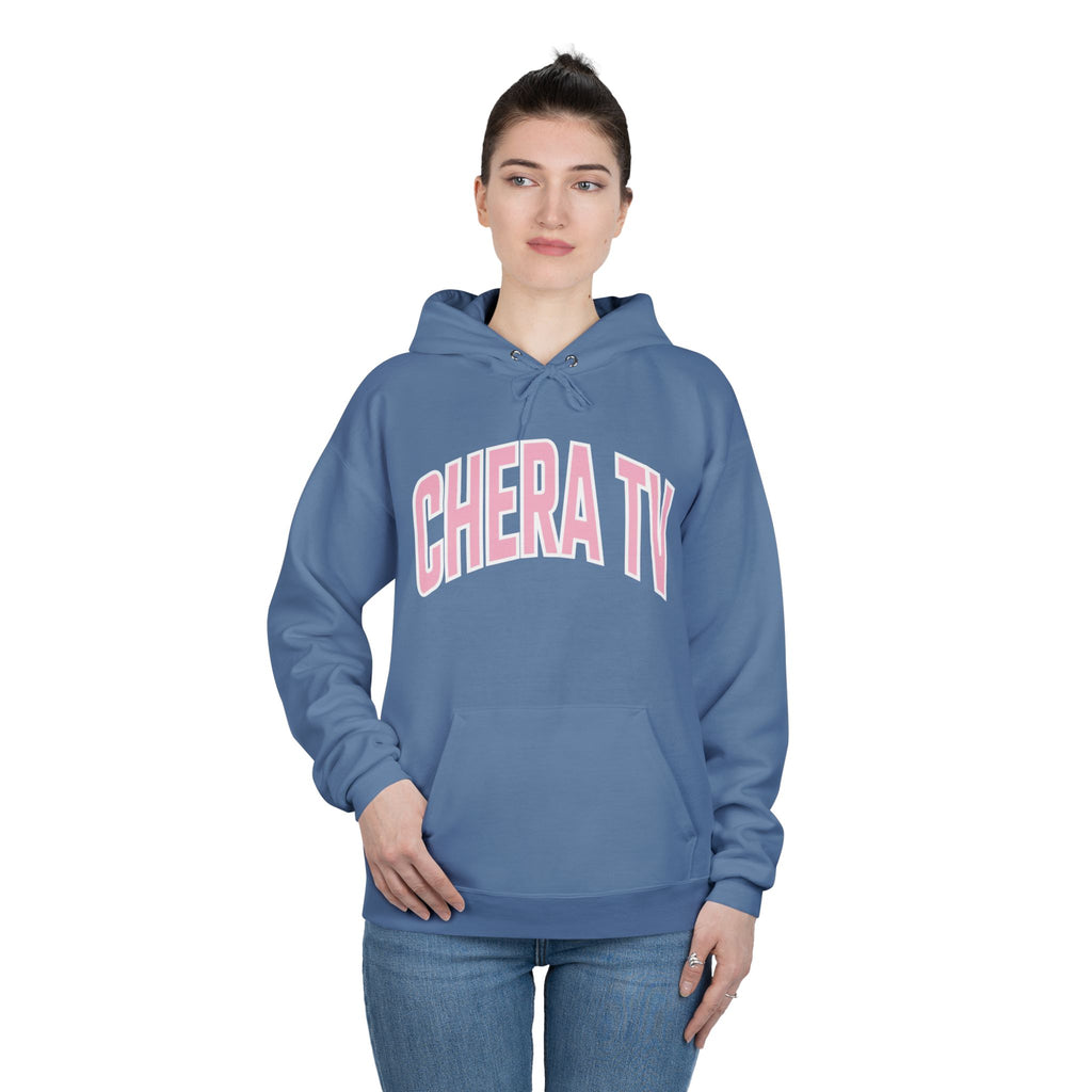 Chera TV Pink Wordmark Hoodie