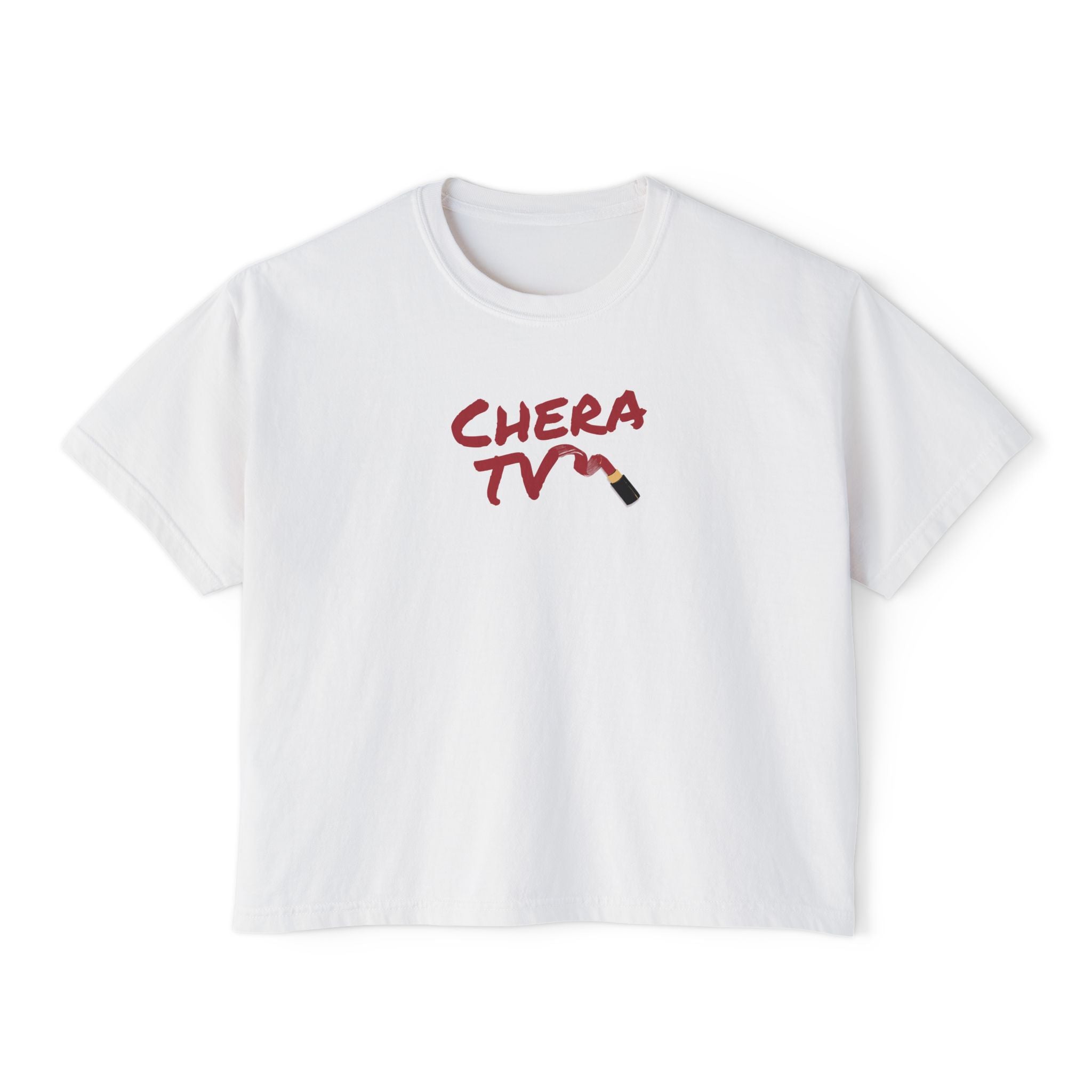 Chera TV Lipstick Boxy Tee