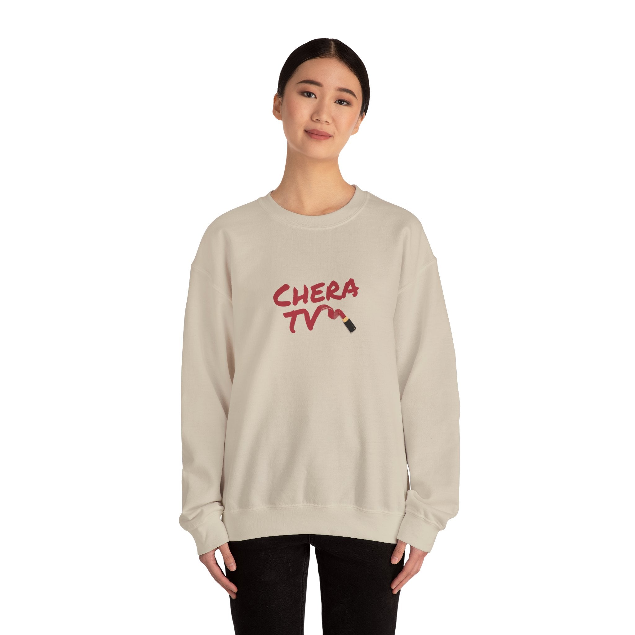 Chera TV Lipstick Crewneck