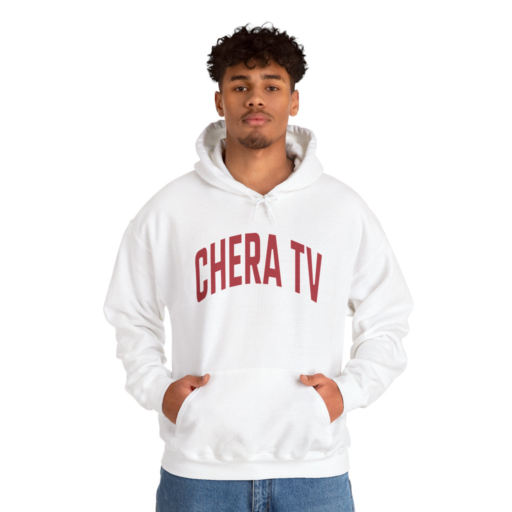 CHERA TV Red Wordmark Hoodie