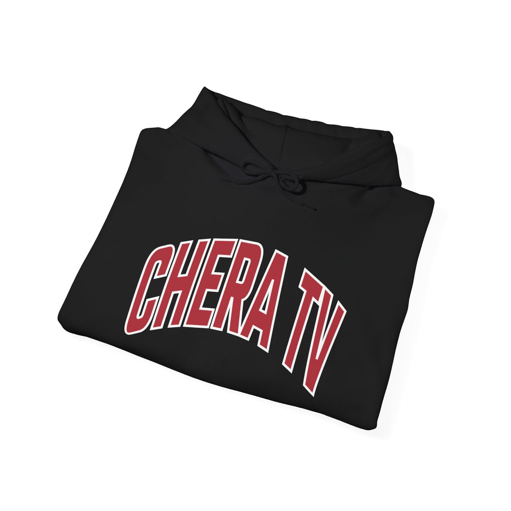 CHERA TV Red Wordmark Hoodie