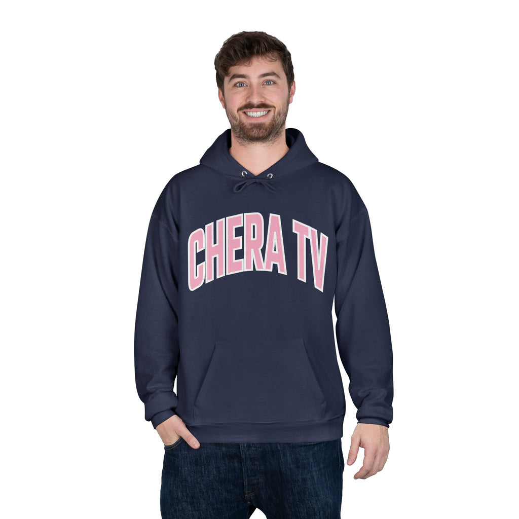 Chera TV Pink Wordmark Hoodie