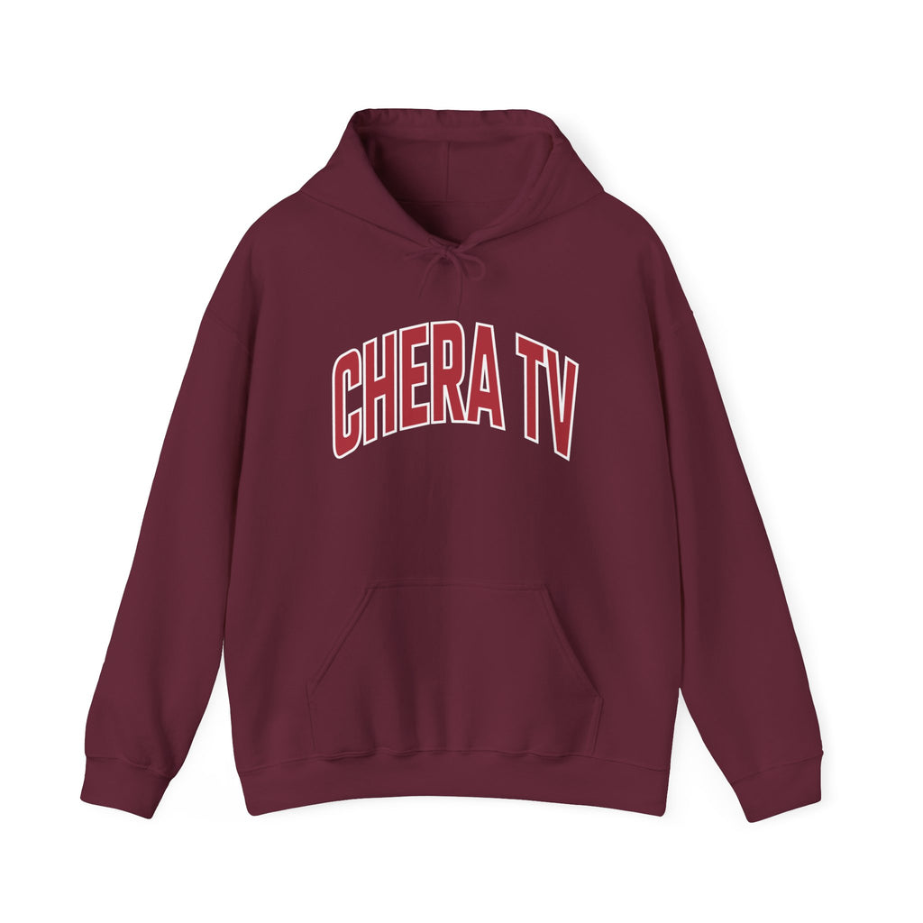 CHERA TV Red Wordmark Hoodie