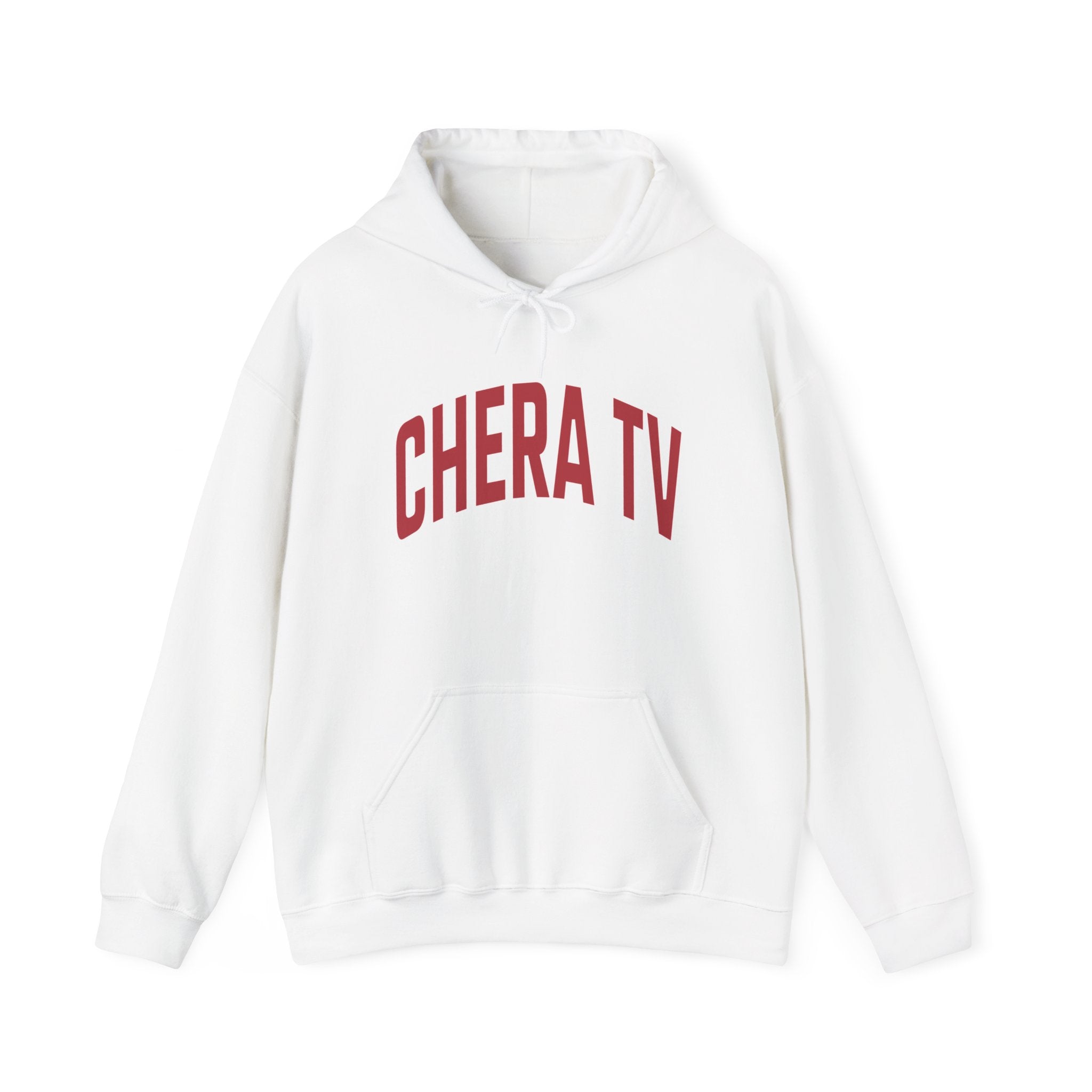 CHERA TV Red Wordmark Hoodie