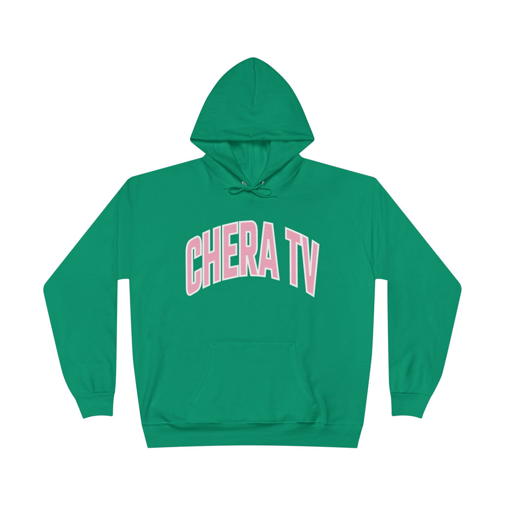 Chera TV Pink Wordmark Hoodie