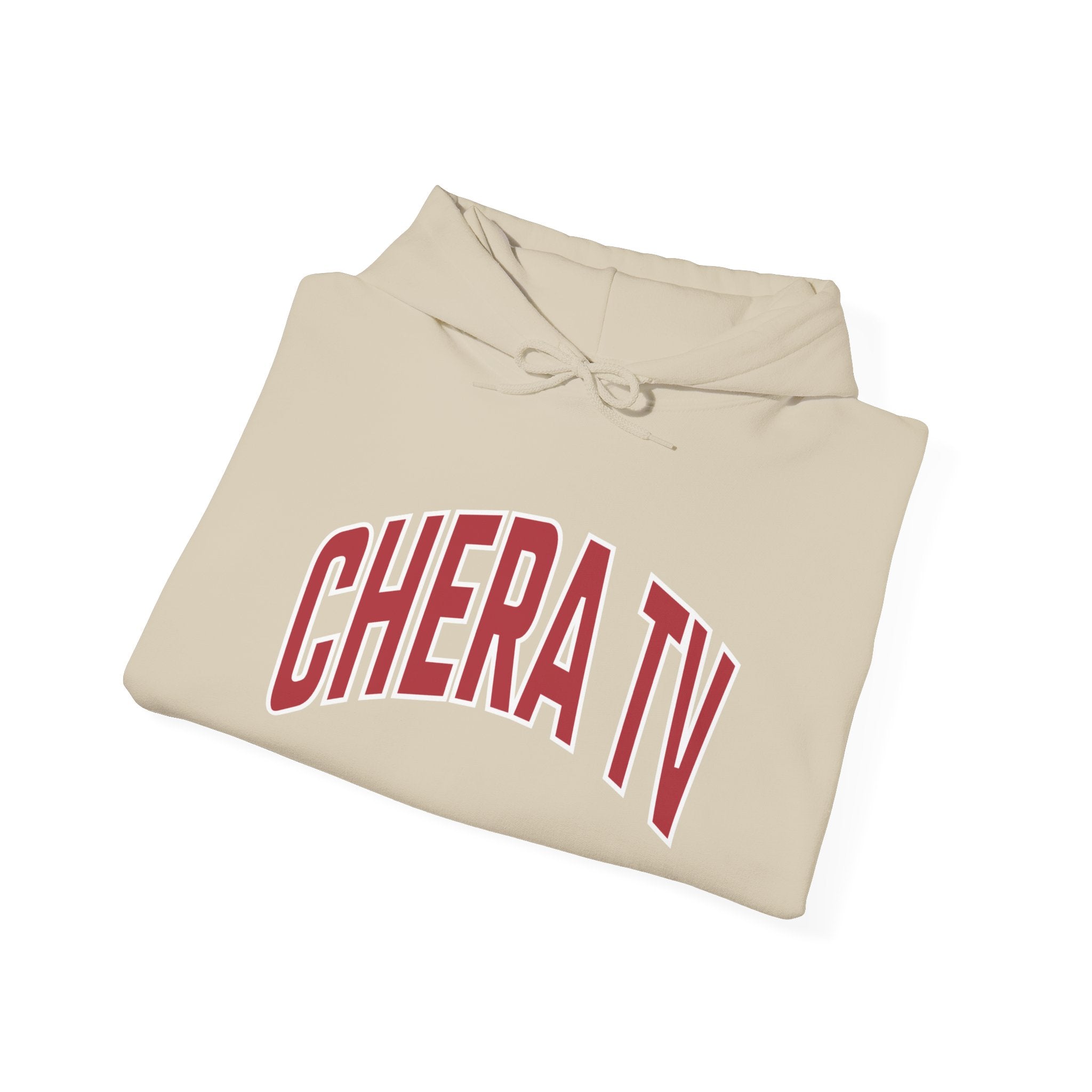 CHERA TV Red Wordmark Hoodie