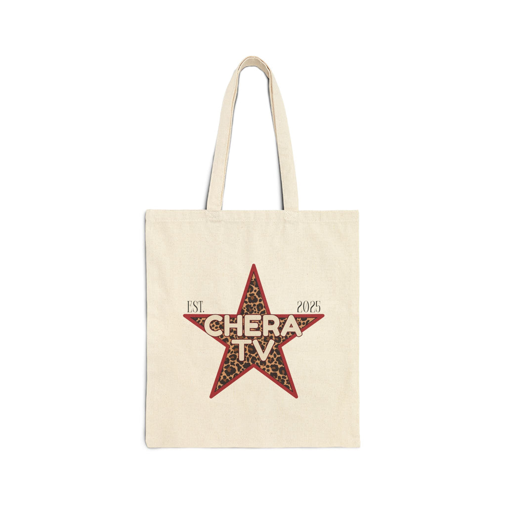 Cheetah Print Star Chera TV Tote