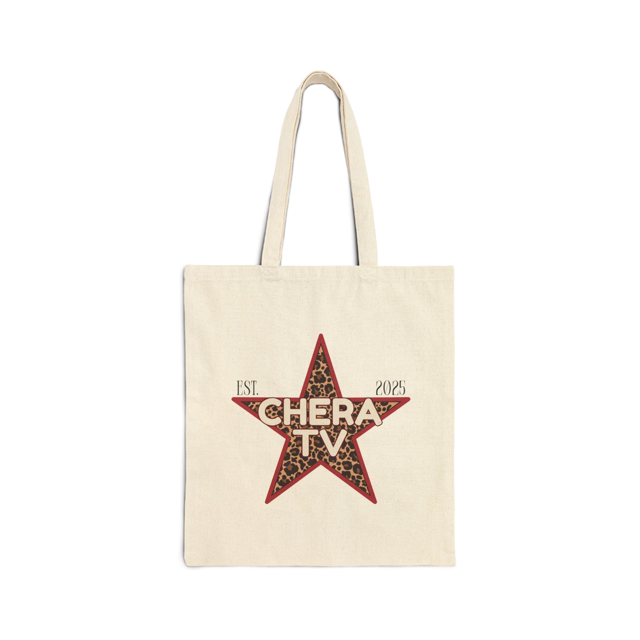 Cheetah Print Star Chera TV Tote