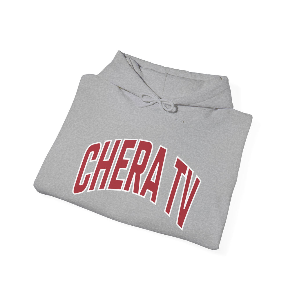CHERA TV Red Wordmark Hoodie