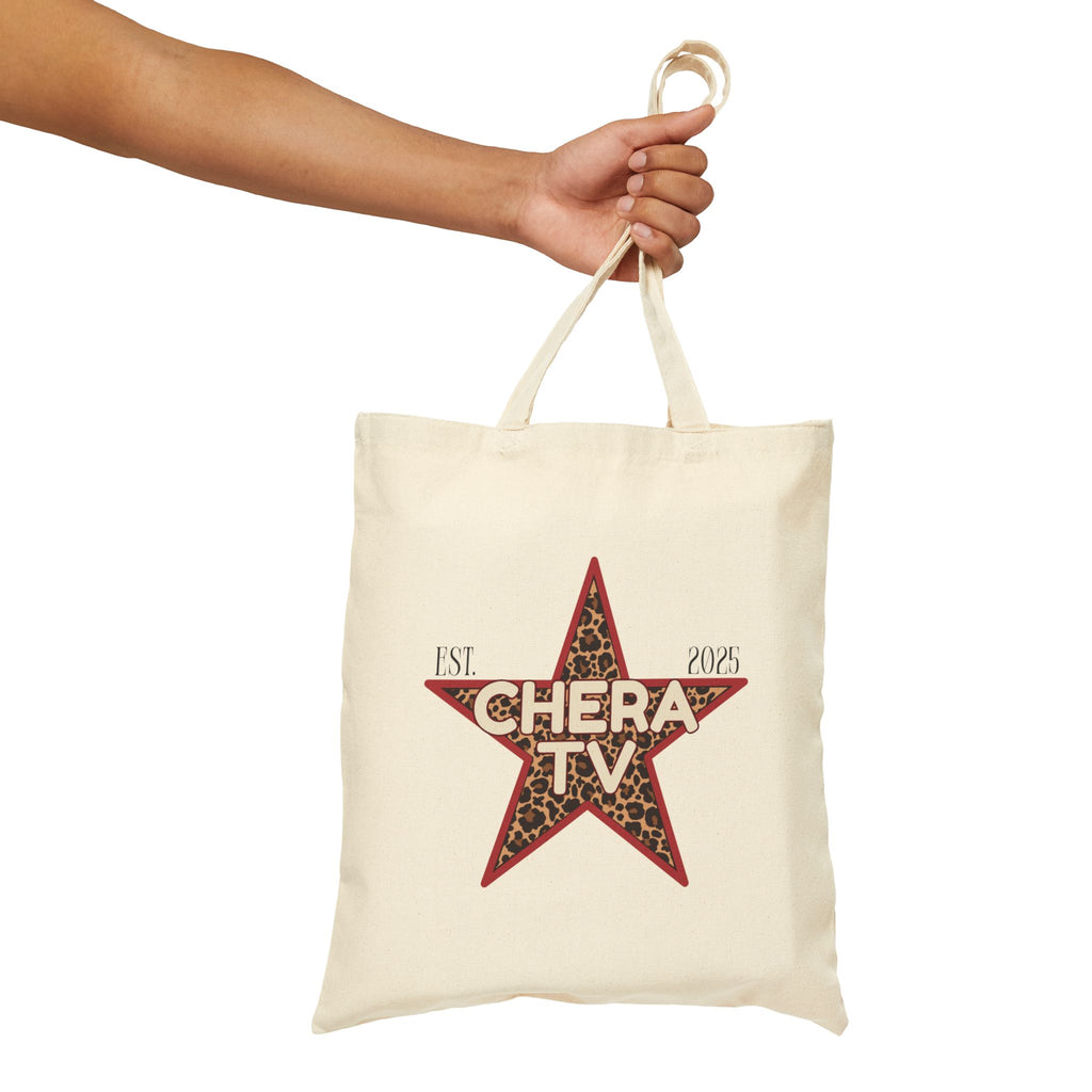 Cheetah Print Star Chera TV Tote