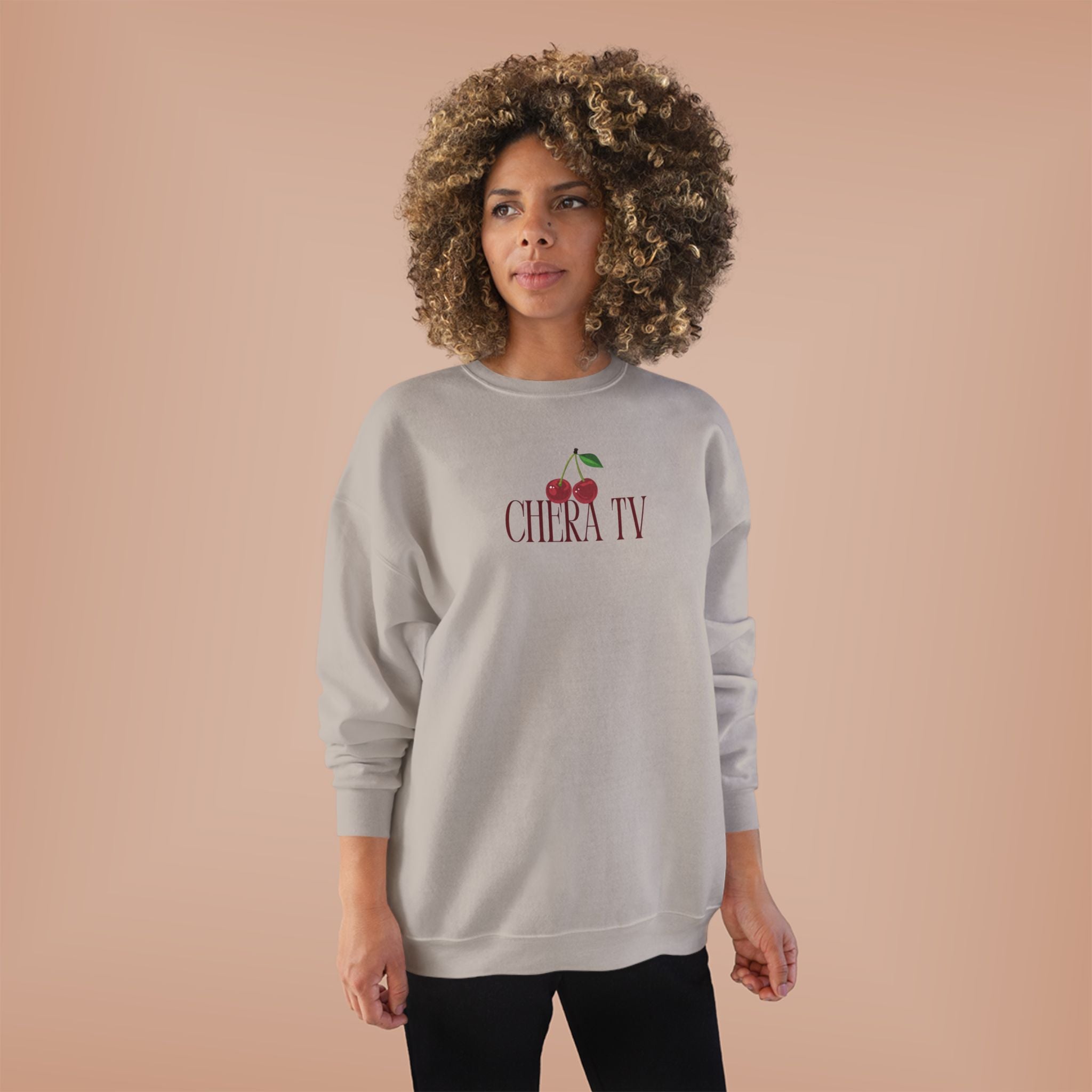 Cherry Chera TV Crewneck