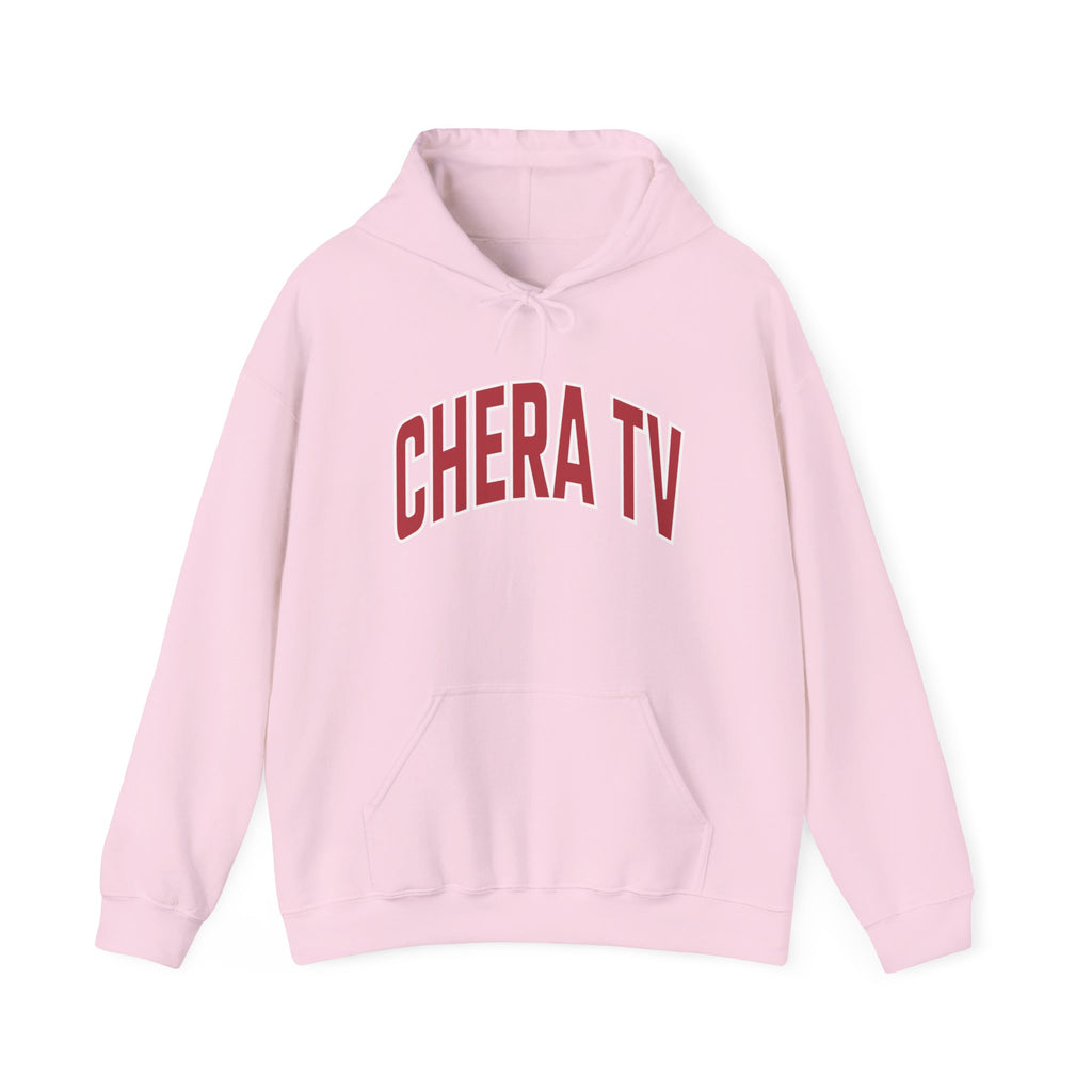 CHERA TV Red Wordmark Hoodie